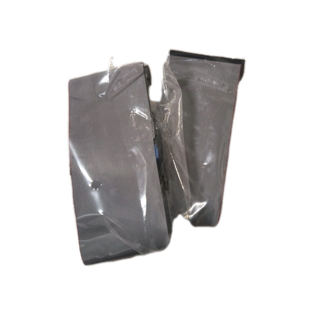 LOT OF 2:  18 INCH 40 PINS HARD DRIVE RIBBON CABLE  FOR TWO HARD DRIVES RM1CB11