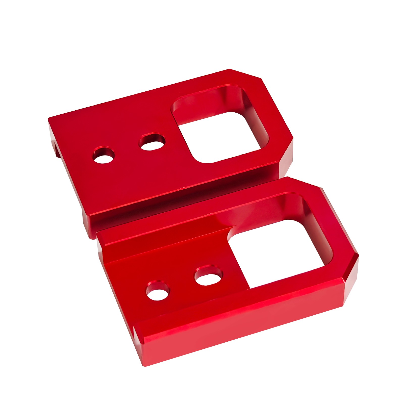 Front Tow Hooks For Toyota Tacoma 2024-2026 4Runner 2025-2026 Red Left and Right