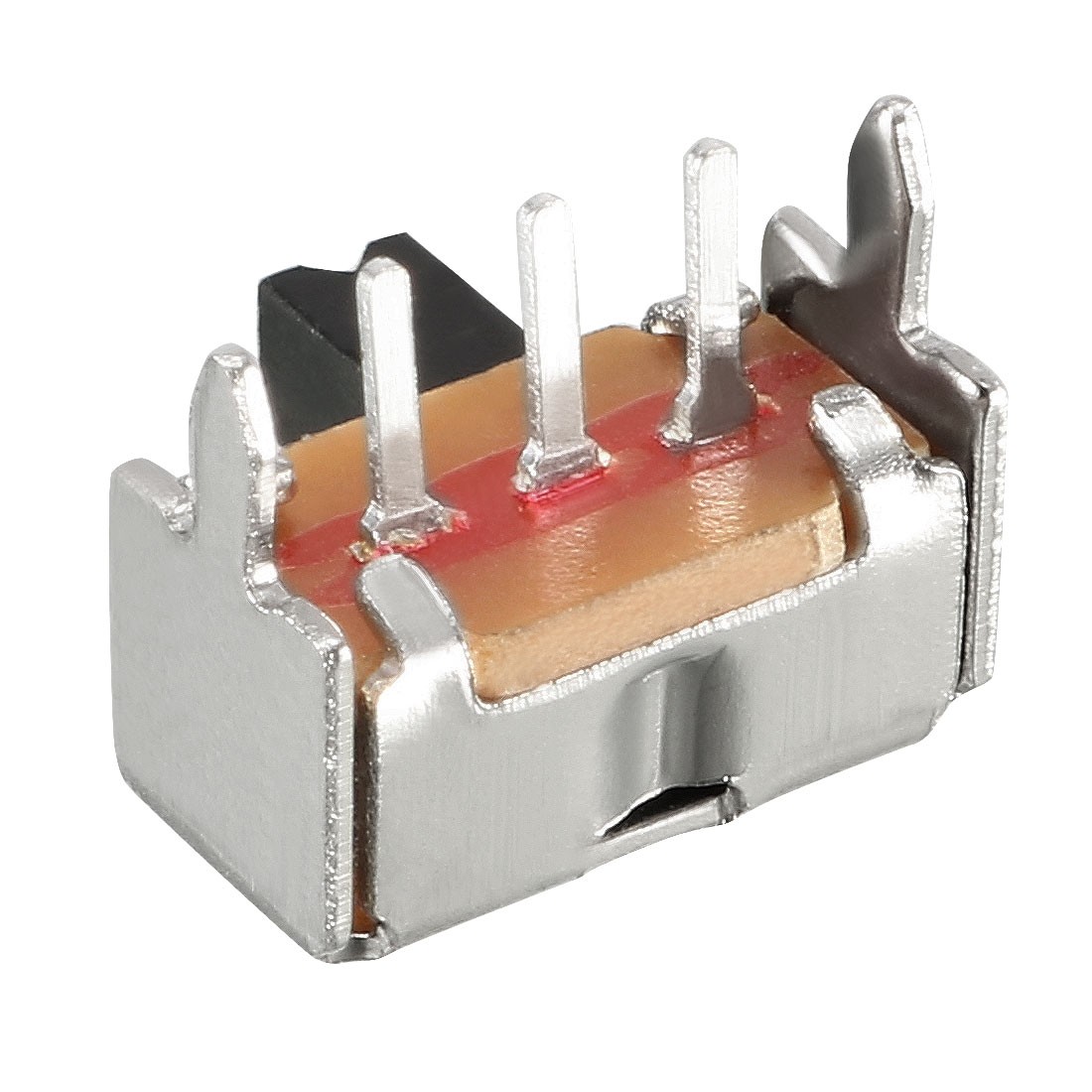 20pcs 7mm Horizontal Slide Switch 1P2T 3 Terminals Pcb Latching