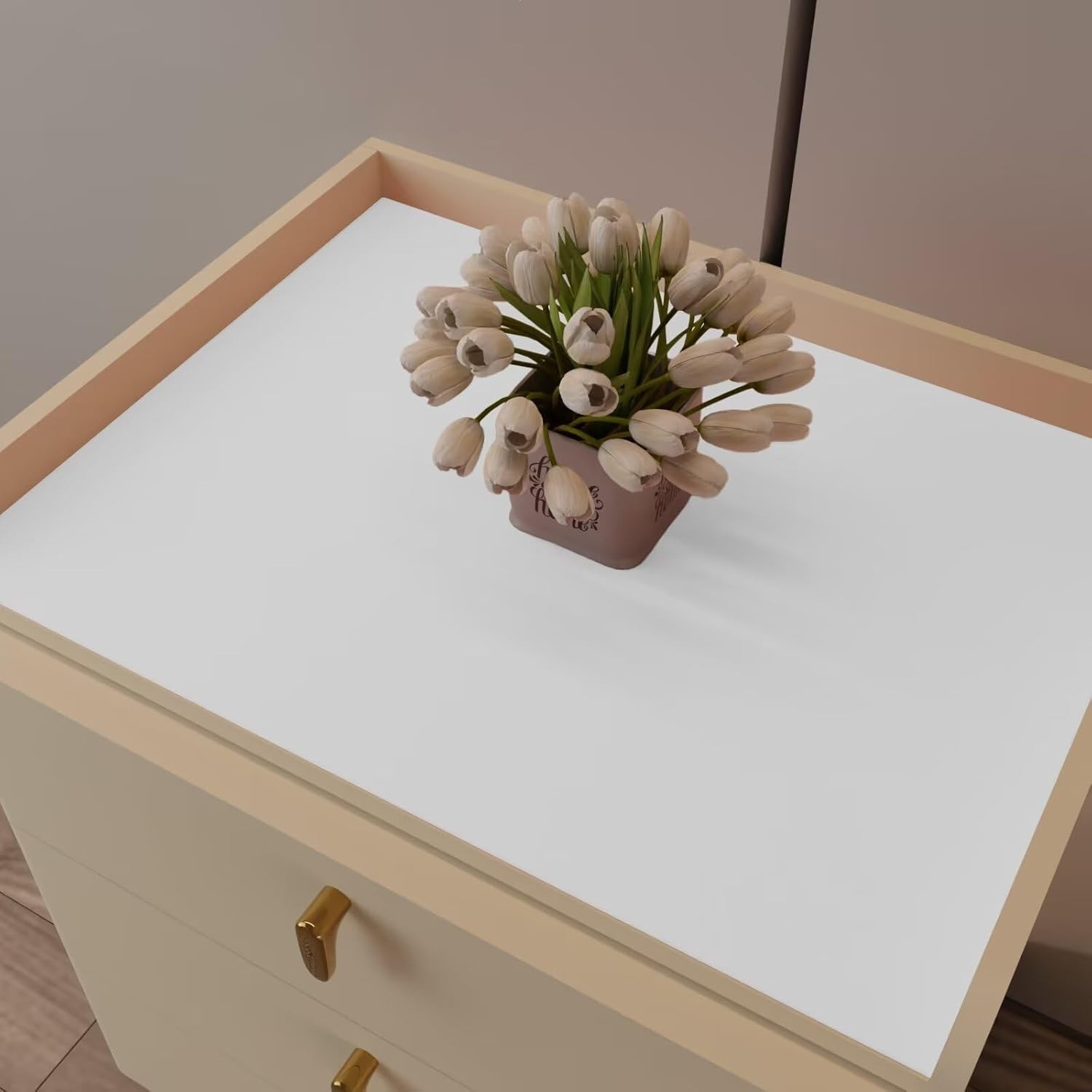 Night Stand Cover for Top - Small Table Cover Used for Bedside Table Waterproof