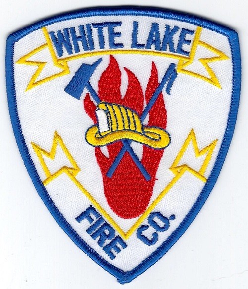 NEW YORK - White Lake Fire Co.  [ Shoulder Patch ]