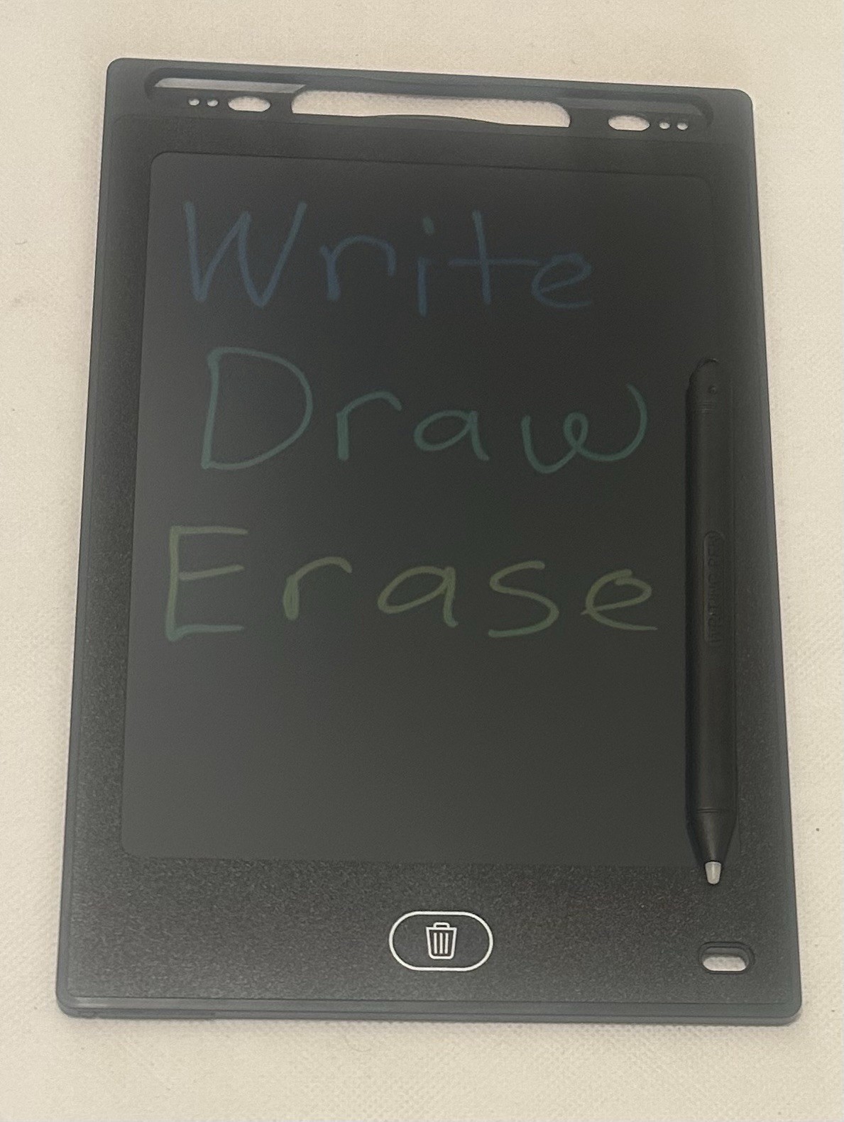LCD Writing Tablet For Kids 8.5” Children Doodle Screen Drawing & Erase Slim New