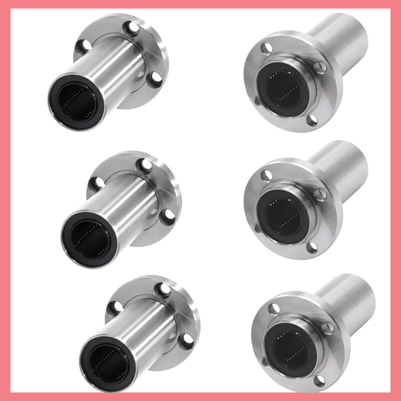 LMFP6LUU - LMFP60LUU Round Flange Router Shaft Linear Bushing Bearings CNC