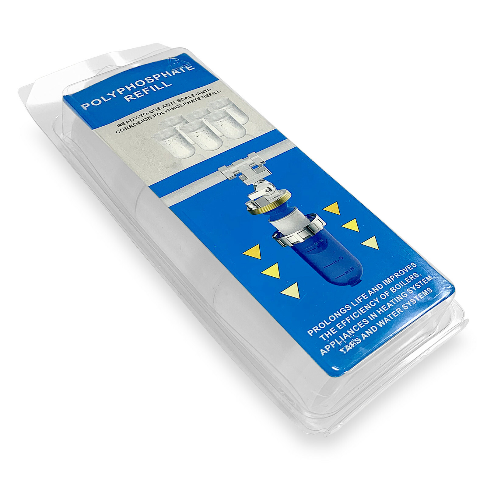 Replacement Cartridge for Polyphosphate Feeder Scale Inhibition 6 Pack