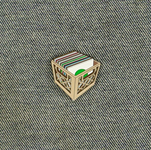 Jesse Dean ENAMEL PIN - CRATE