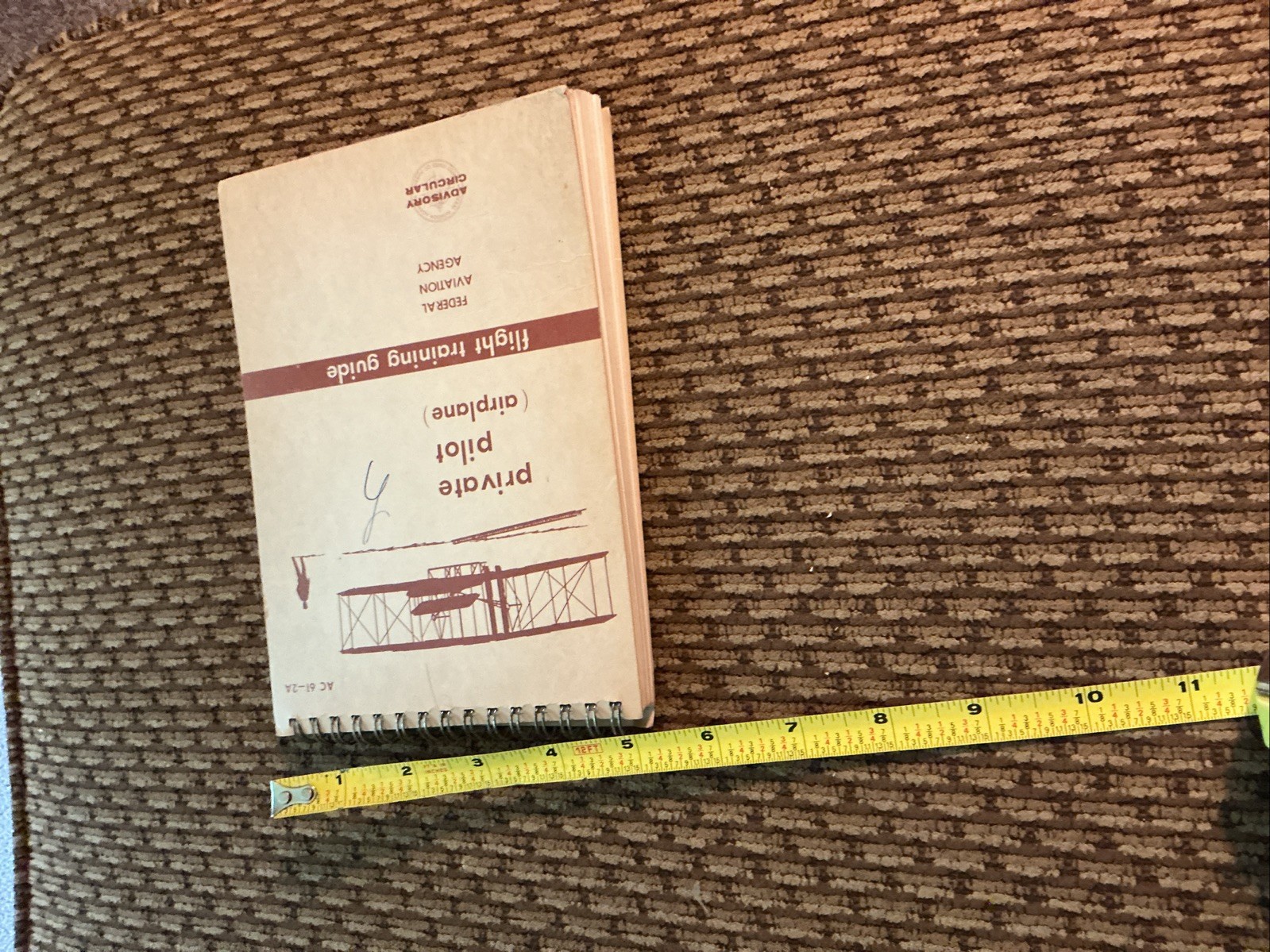 FAA AC 61-2A Private Pilot (Airplane) Flight Training Guide Revised 1964, Spiral