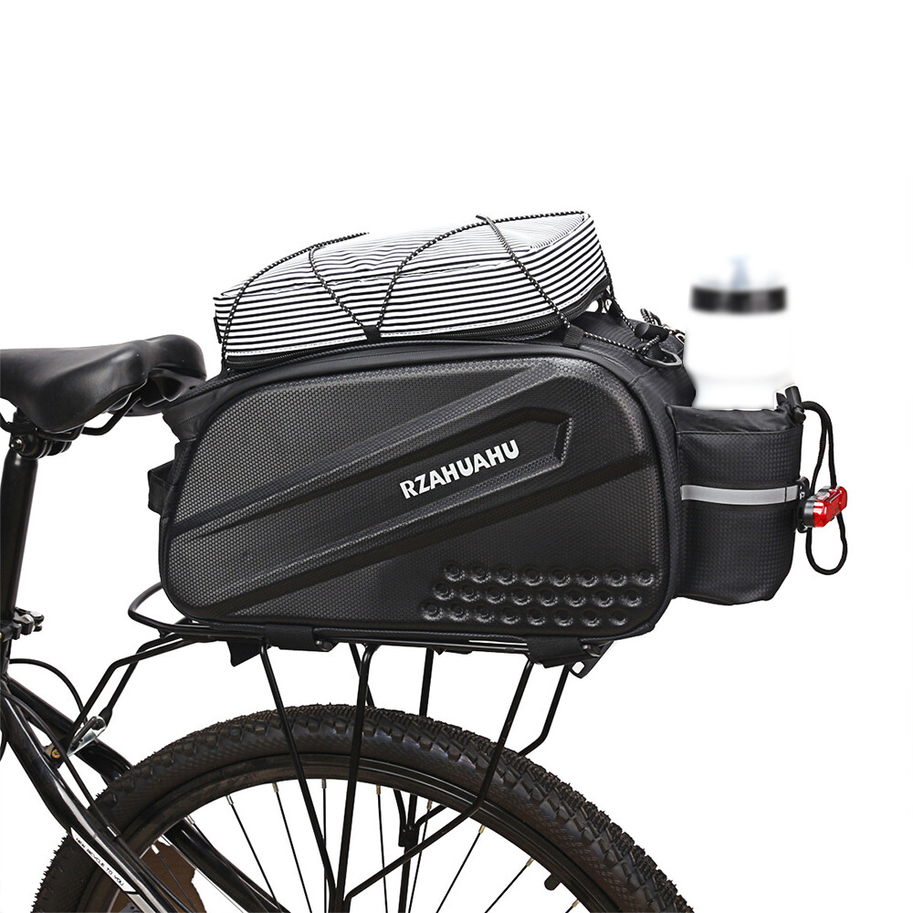 Bicycle MTB Bike Large Capacity Rear Rack Seat Tail Bag Outdoor EVA Hard Case