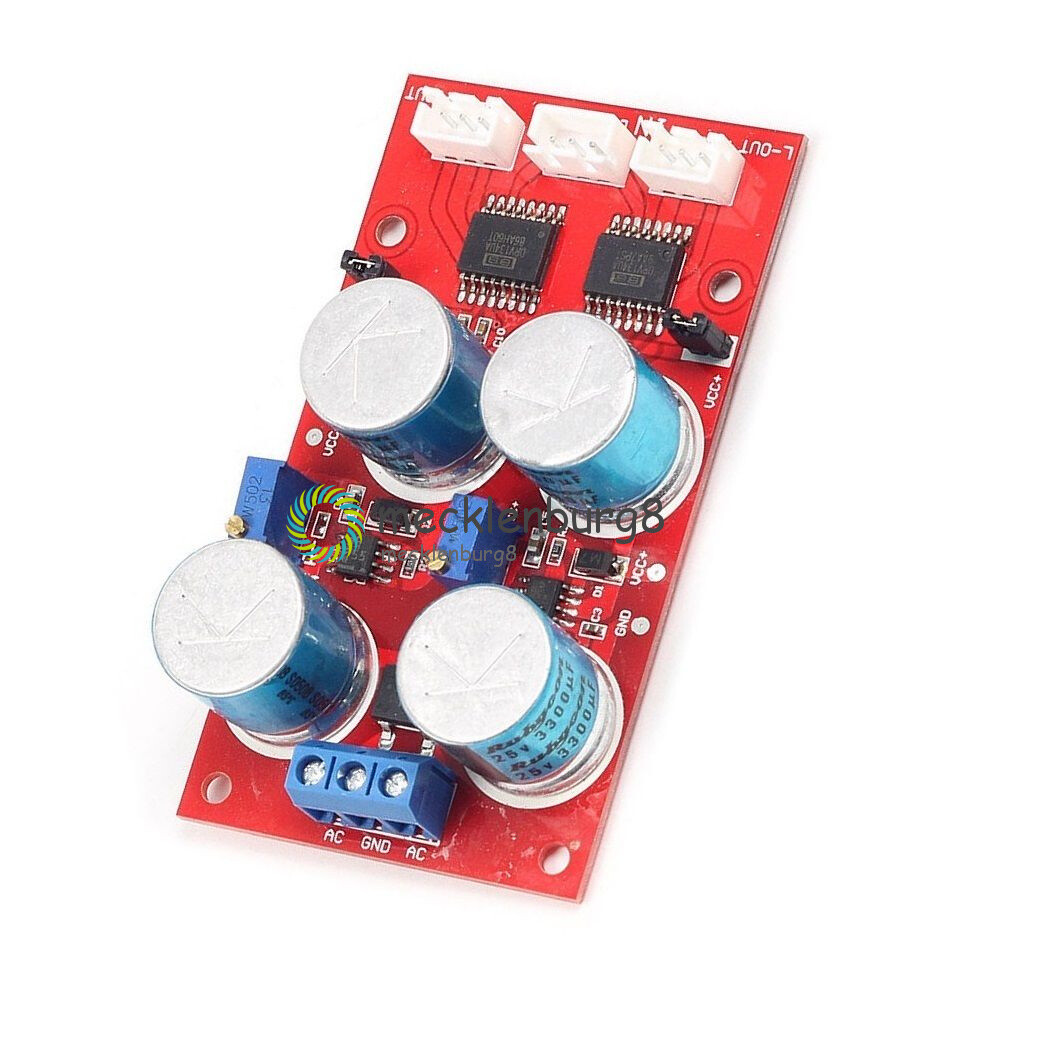 2 Channel DRV134 Unbalanced to Balanced Converter Board Match Input Amplifier