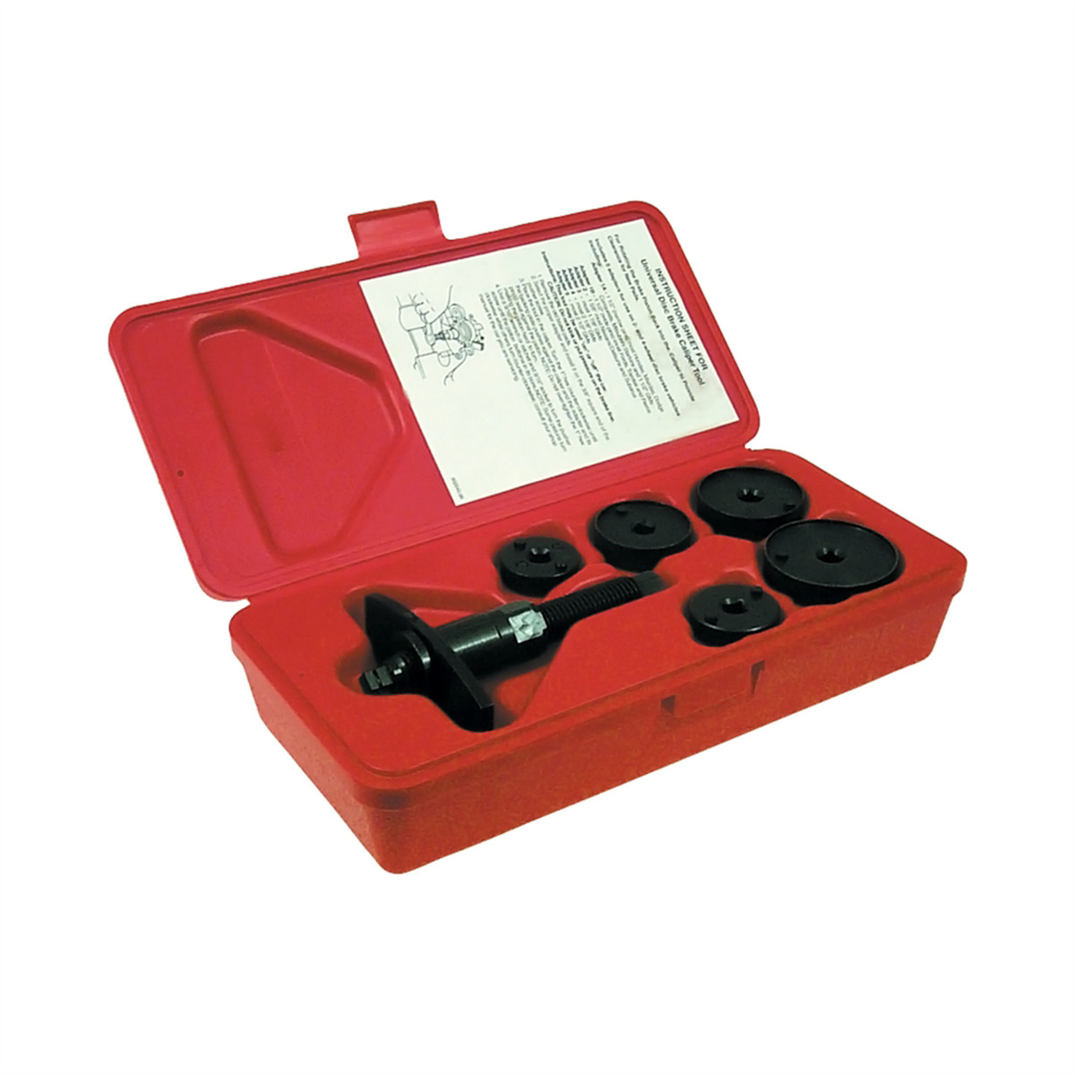 Lisle 25000 6 Piece Rear Disc Brake Caliper Tool