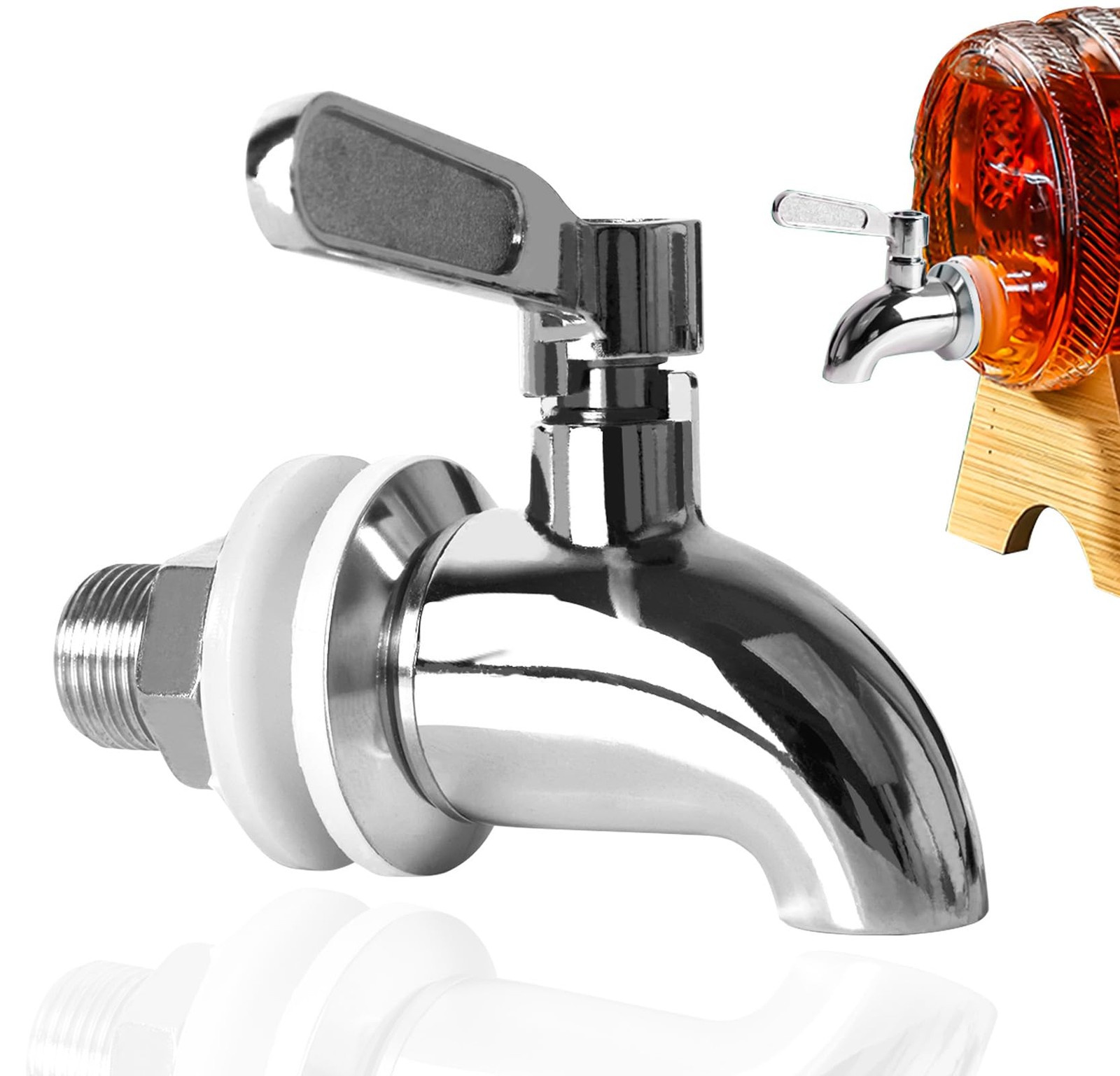 Stainless Steel Water Dispenser Replacement Metal Water Spout for Beverage