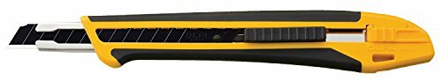 OLFA XA-1 Fiberglass Rubber Grip Utility Knife, 9mm, 3 pack