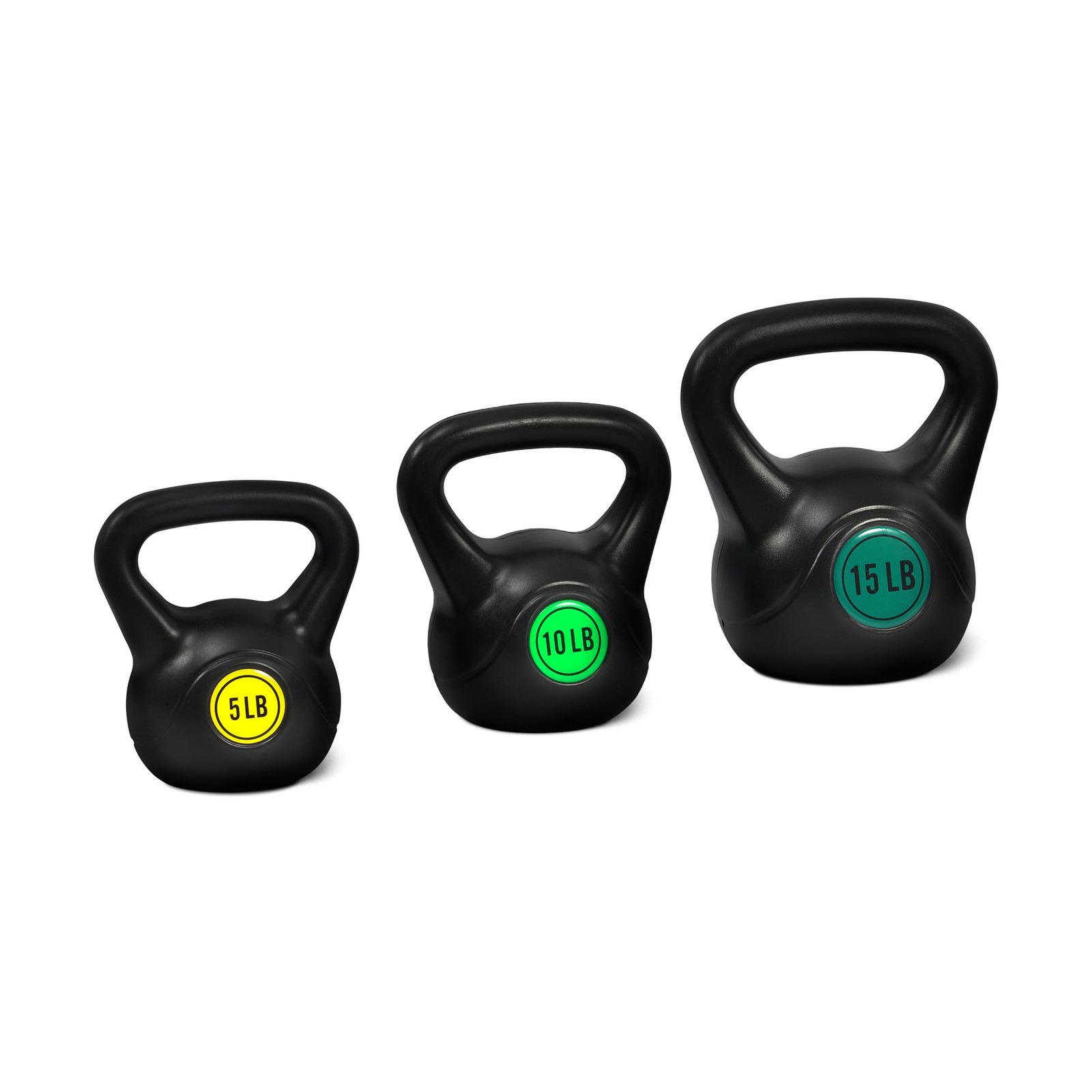 30LB Adjustable Sand-Filled Kettlebell Set, Home Strength Training Equipment