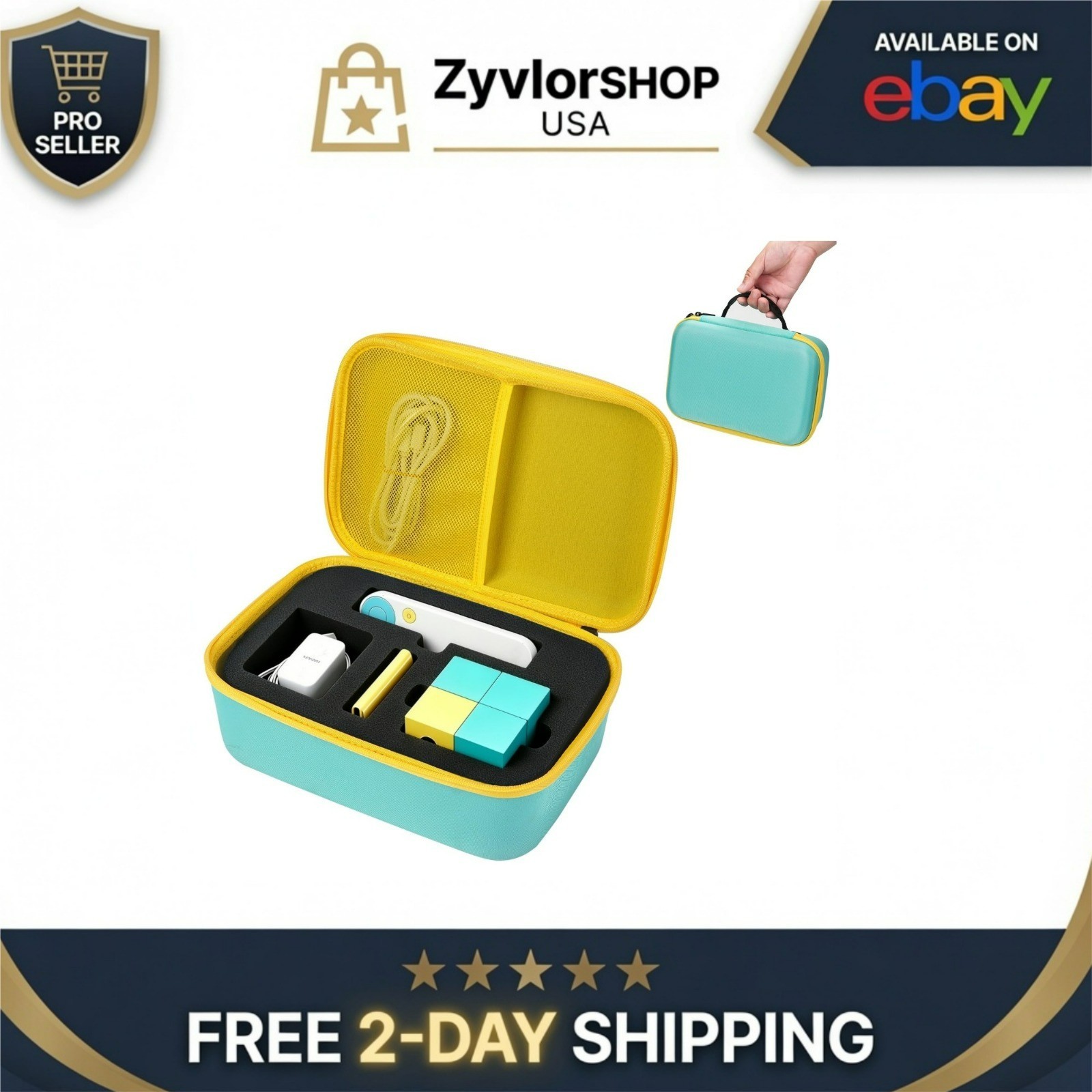 YouKnow Travel Storage Case for Nex Playground Game System - Teal