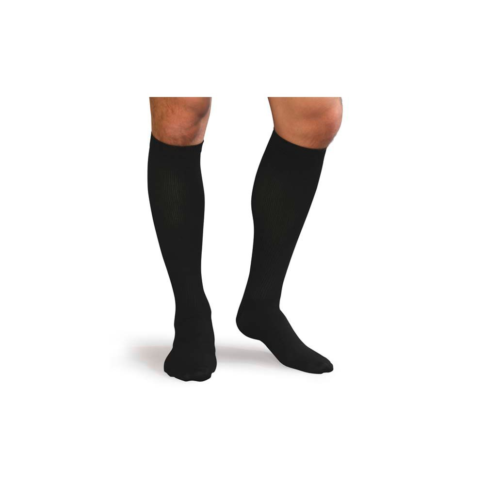 ADVANCED ORTHO MEN'S SOCKS, BLACK, LRG