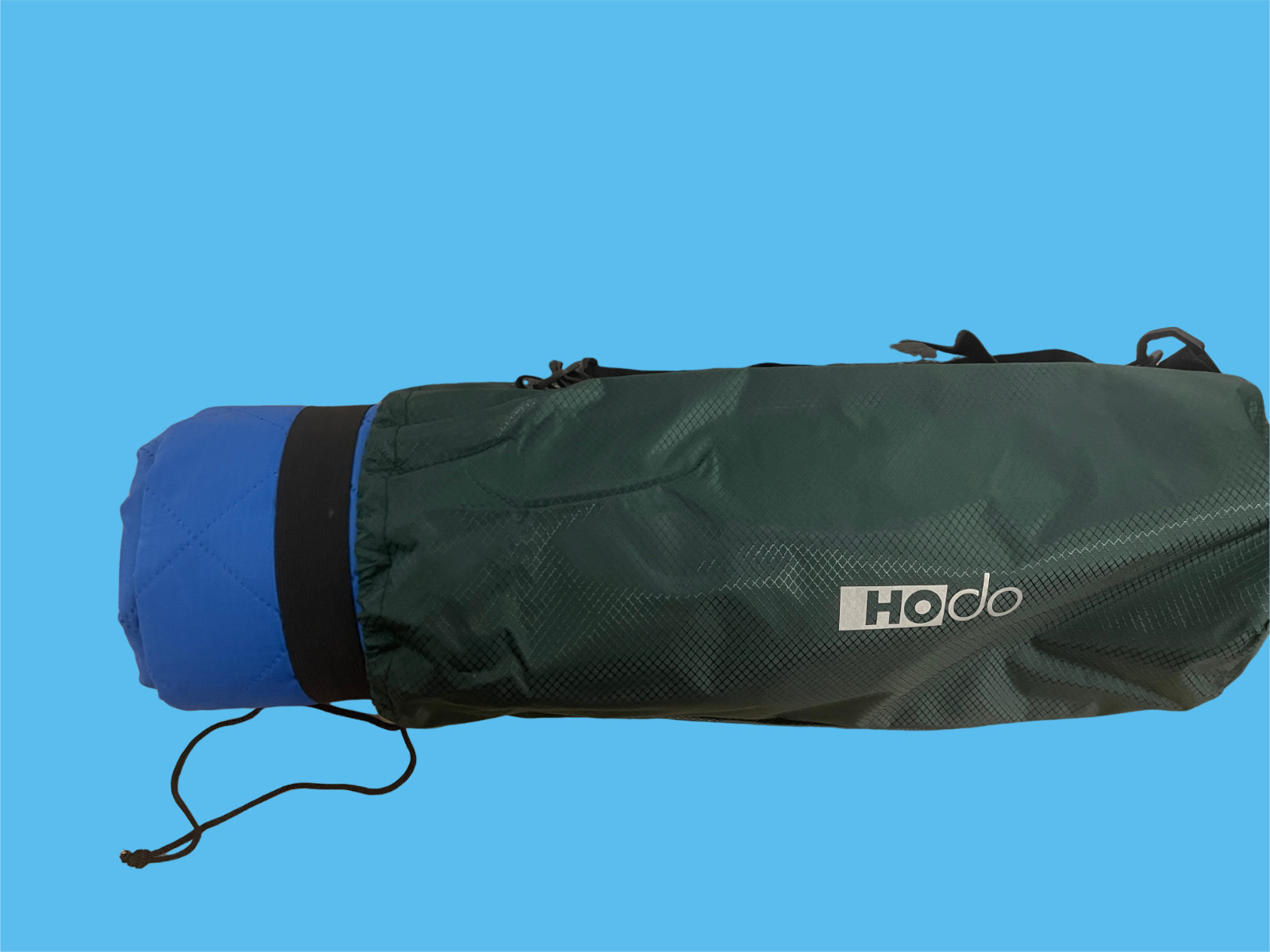 Blue Ultralight Backpacking Sleeping Pad  Camping Mat 78.8"x 59" x 1'' Thicknes
