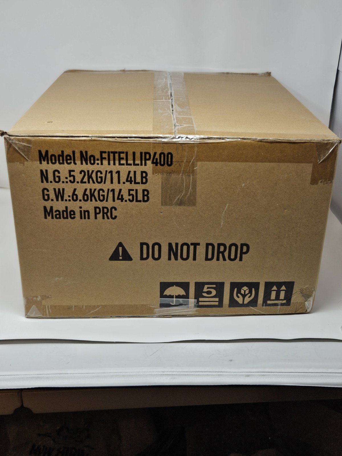🏃 Keppi FITELLIP400 Under Desk Elliptical Machine Remote Magnetic NEW
