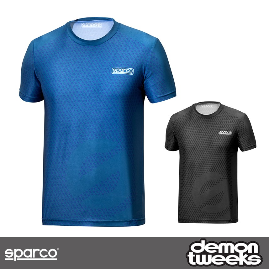 Sparco Printed T-Shirt / Tee - Leisurewear, Subtle Branding (Motorsport / Race)