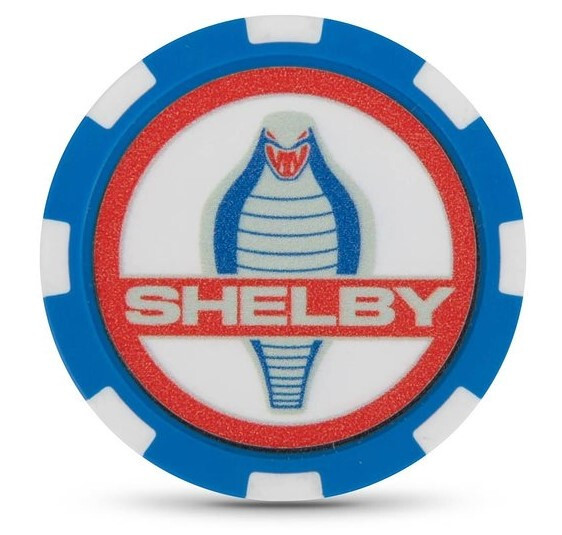 Shelby Cobra Poker Chip * Collect the Set * GT350 GT500 Mustang SuperSnake Fans