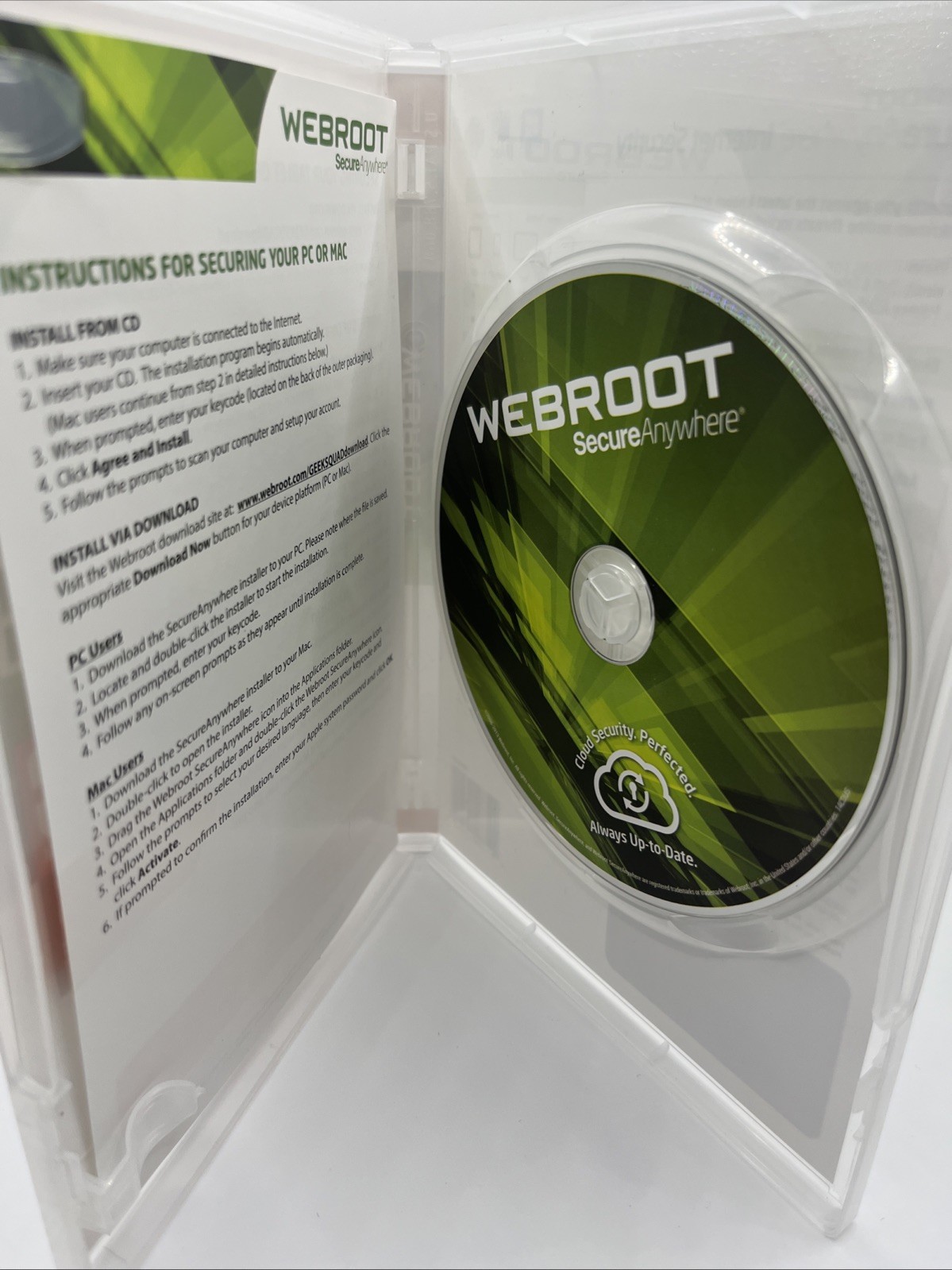 Webroot SecureAnywhere Internet Security For PC Mac & Mobile Android & iOS *NEW*