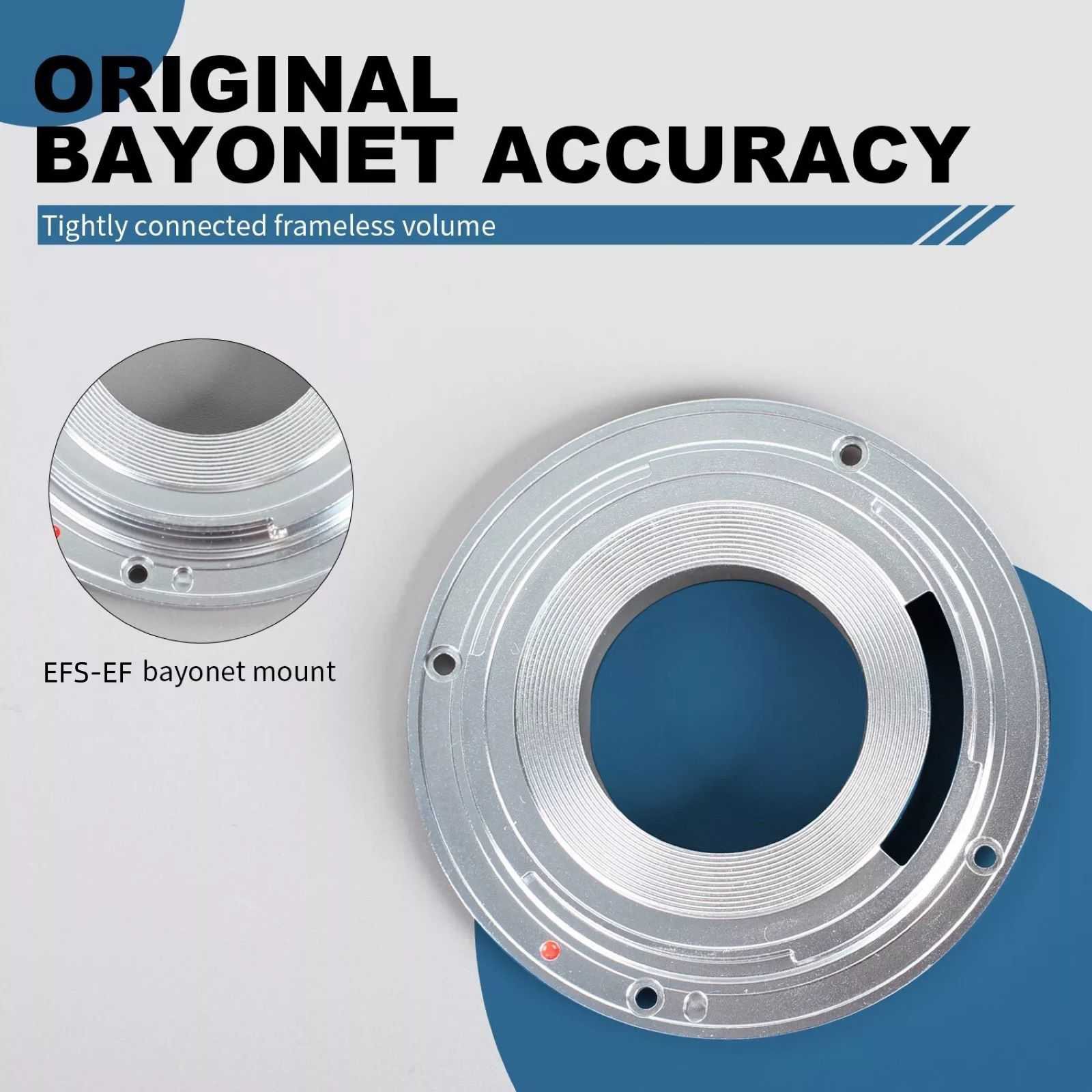 EF-S Lens to EF Mount Adapter Ring Accessory For Canon EOS Series With EF Mount