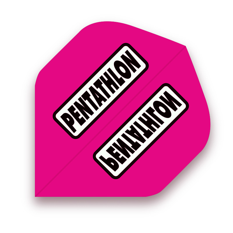 Pentathlon Magenta Standard Dart Flights