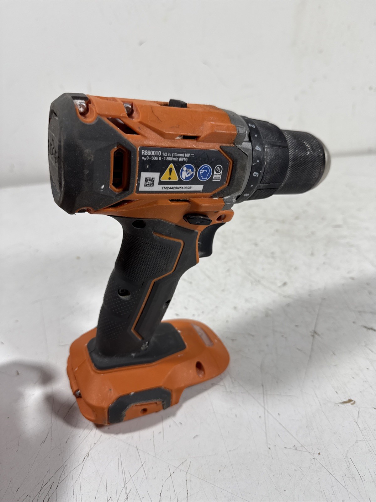 RIDGID R860010 1/2" 18V 18Volt Drill/Driver Bare Tool Dirty