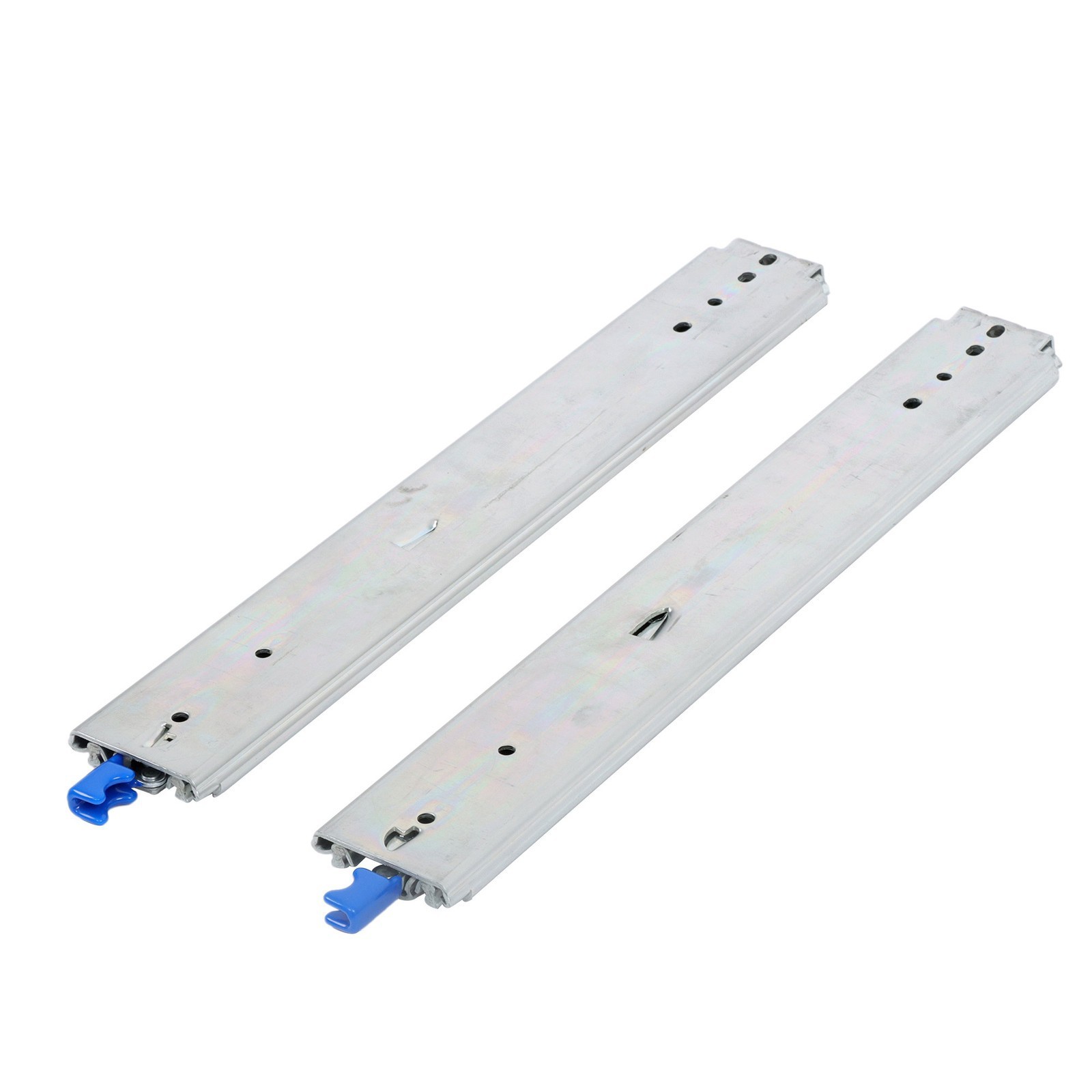 1 Pair Locking Drawer Slides 20 Inch Lock & Full Extension 250 lbs Load Capacity