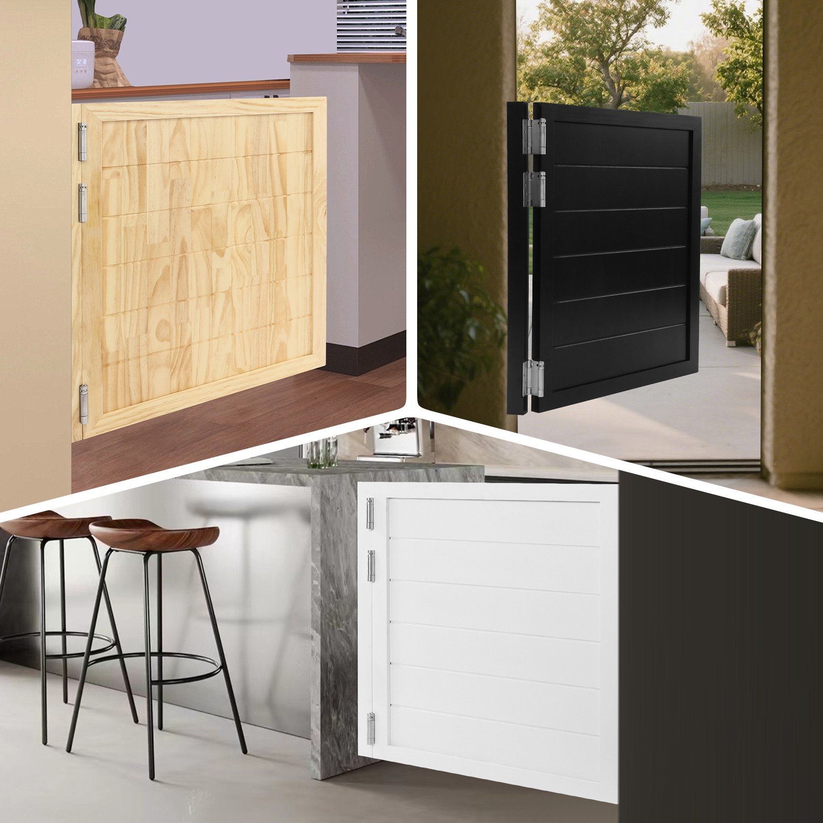 Partition Door, Wood Partition Door, Modern Single-Door Leaf Partition Door