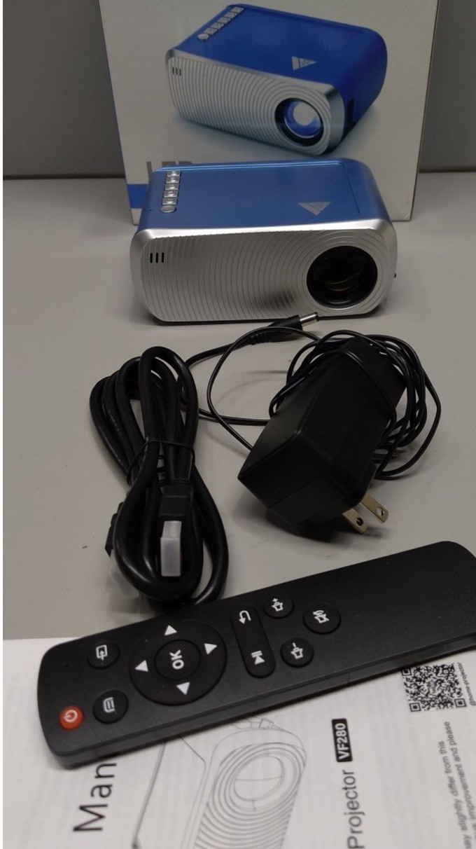 NEW Full HD 1080P Mini Portable Projector! Android/iOS/Computer/🔥Stick/HDMI/USB