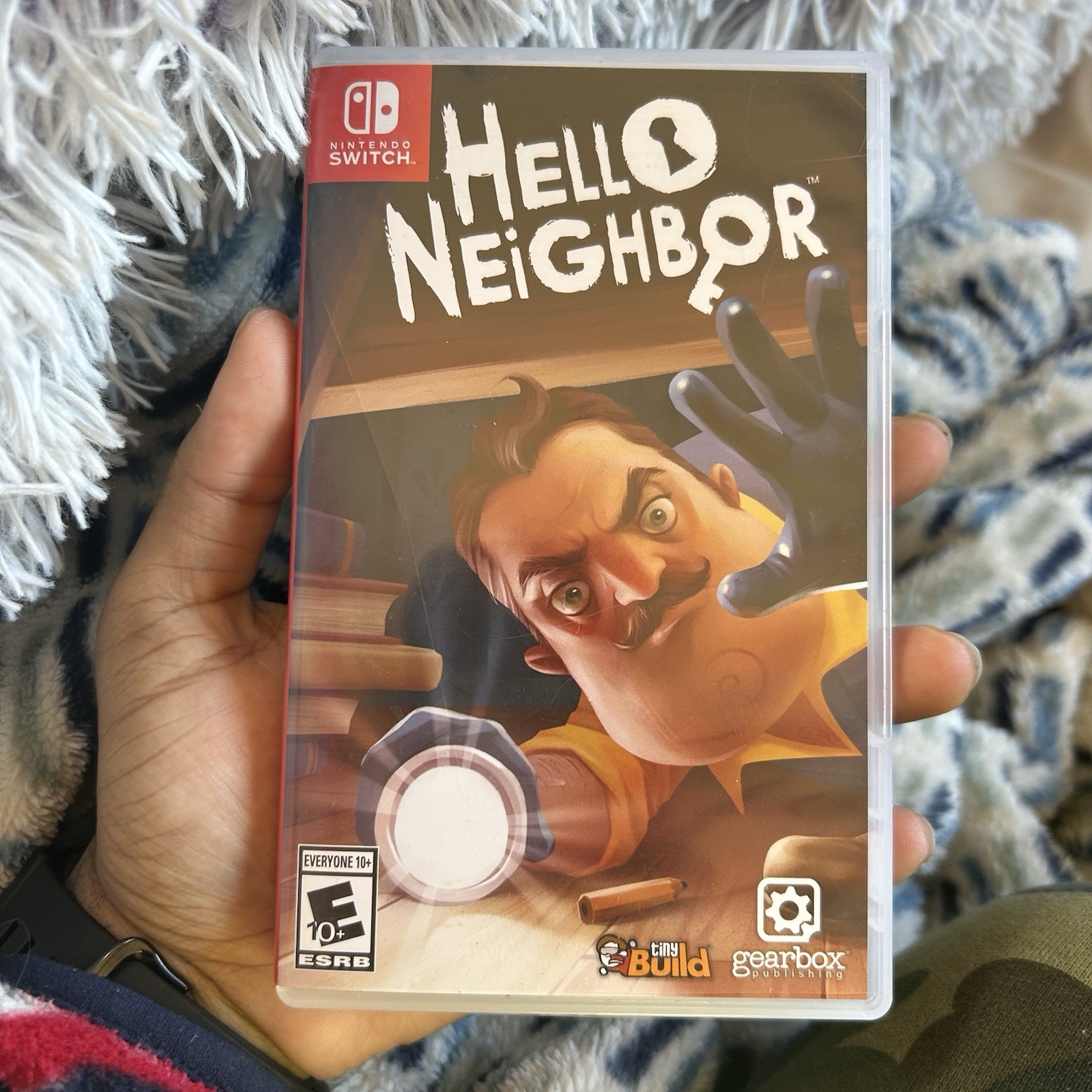 Replacement Case (NO GAME) Hello Neighbor for  Nintendo Switch