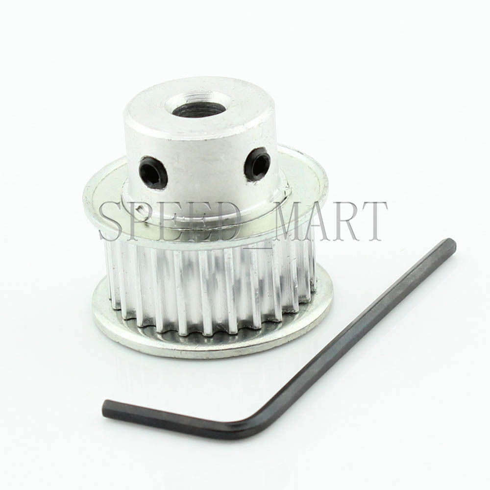 3M Timing Pulley 28T 10mm Bore for Stepper Motor 3D Printer 11mm Width HTD