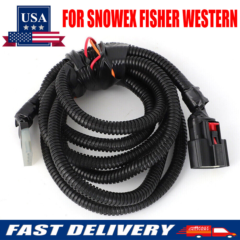 For Snowex Fisher Western Salt Spreader Control Control Harness 69902 69901 US