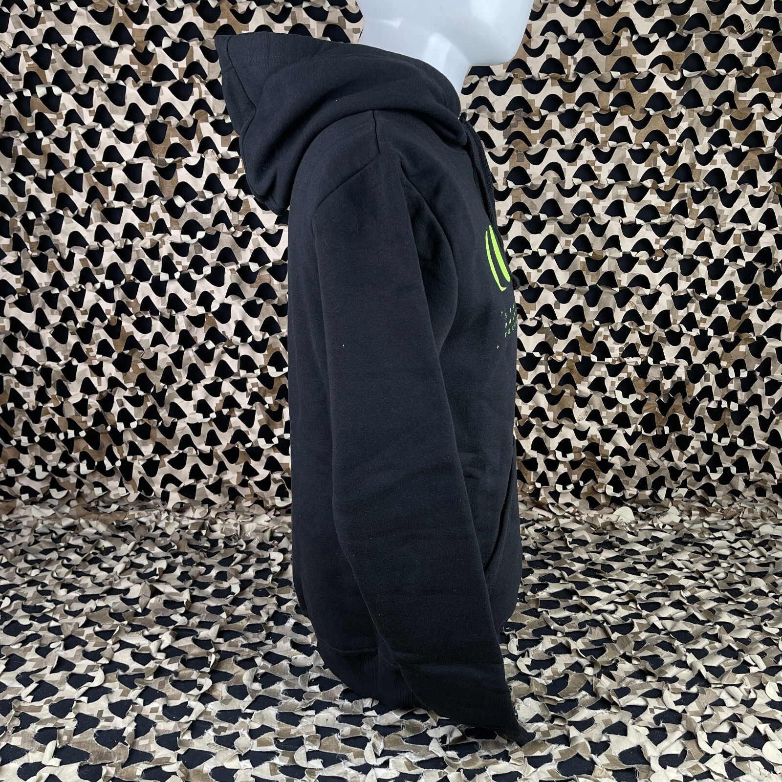 NEW Planet Eclipse Lunar Hooded Sweatshirt - Black - X-Large
