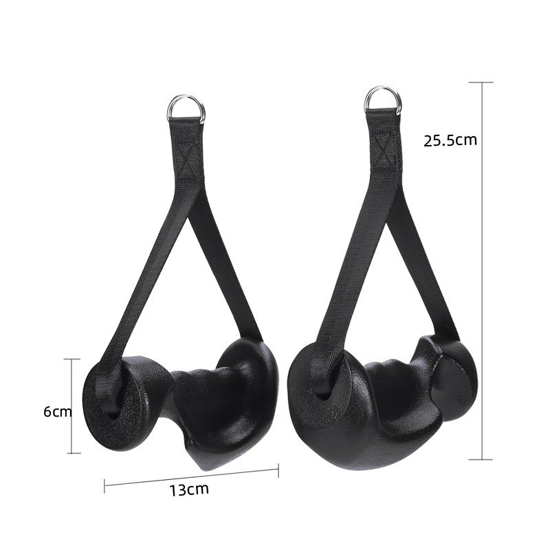 2pcs Ergonomic Exercise Handles for Cable Machine Attachments, Pilates, Strength