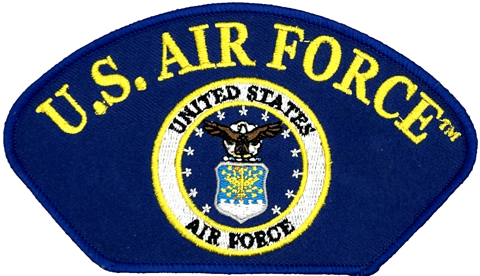 U.S. AIR FORCE HAT EMBLEM MILITARY VETERAN UNIFORM IRON ON PATCH EE-249
