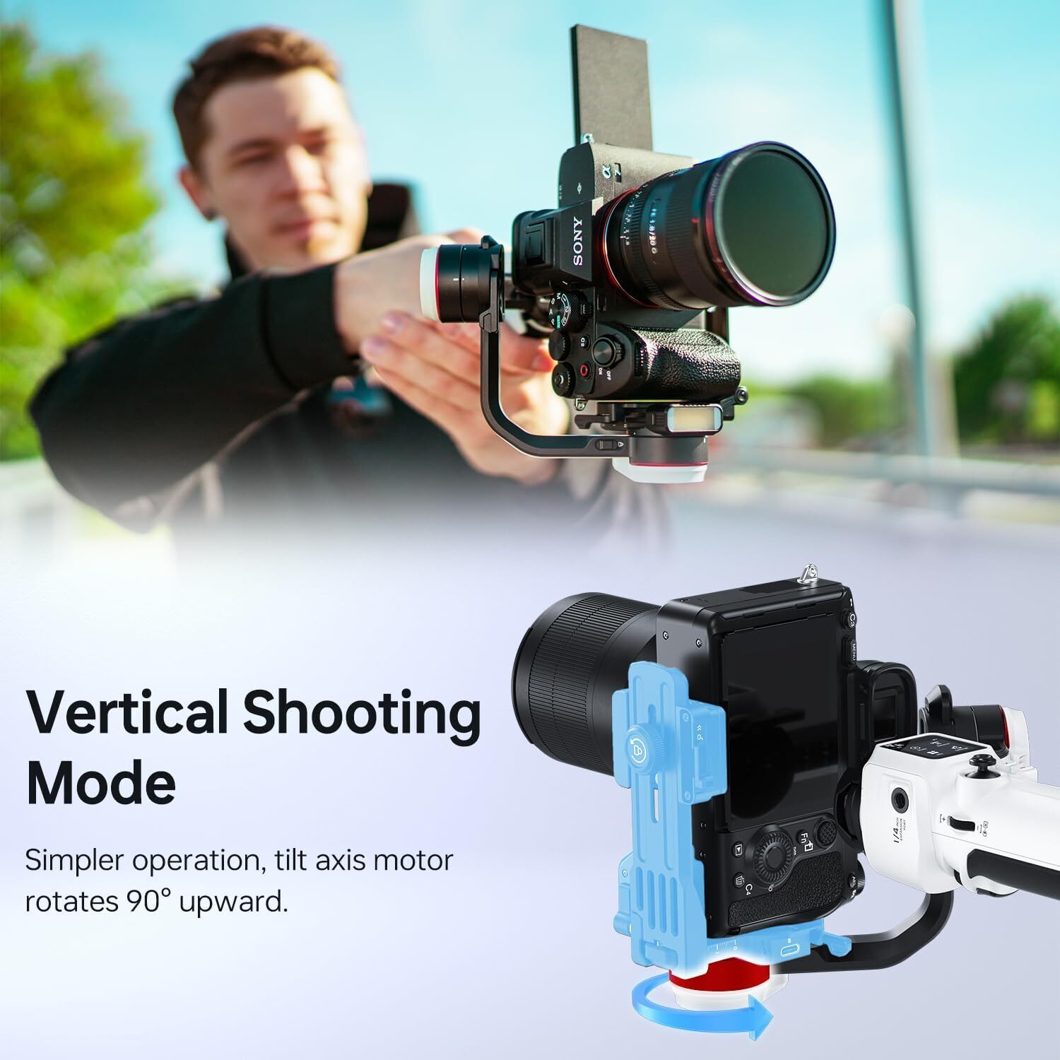 ZHIYUN Crane M3S Combo 3-Axis Gimbal Stabilizer for Mirrorless Camera Action Cam