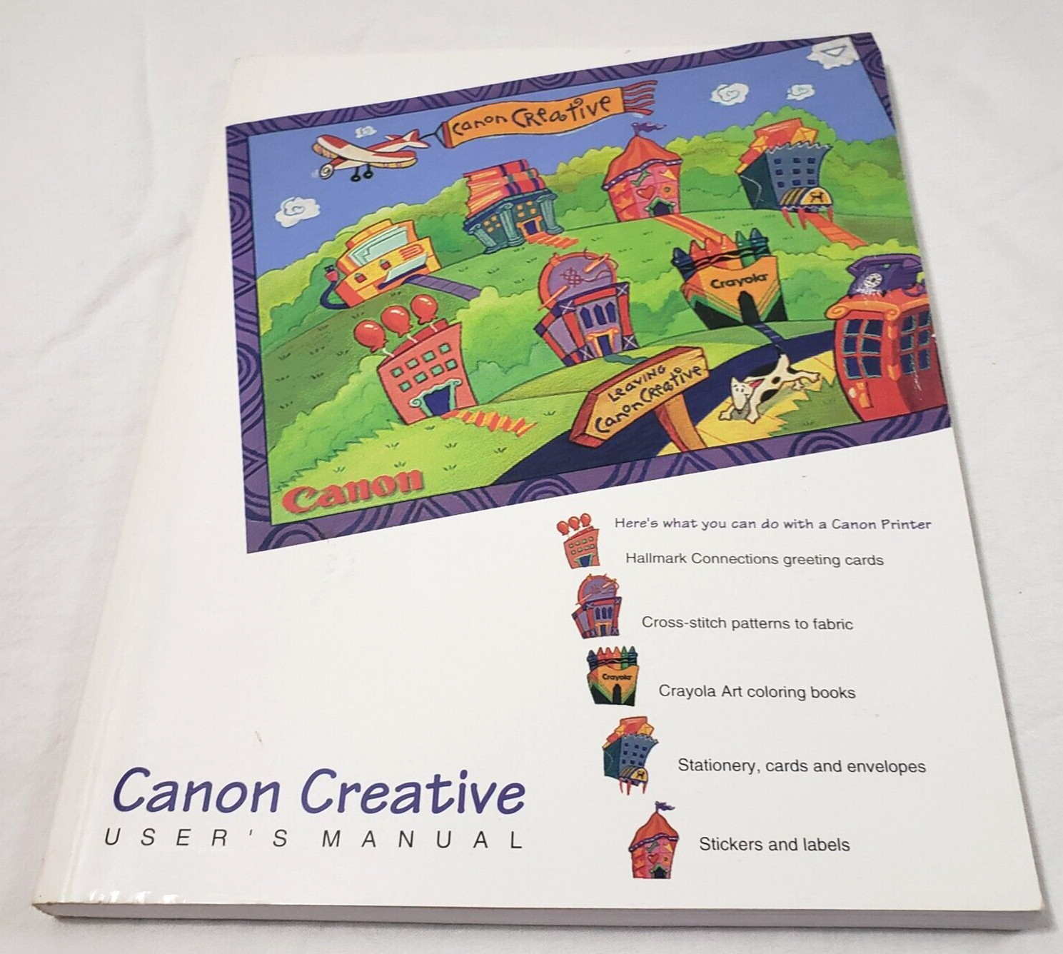 New/sealed Canon Creative Version 1.4 CD Rom 1996 For Windows +MANUAL