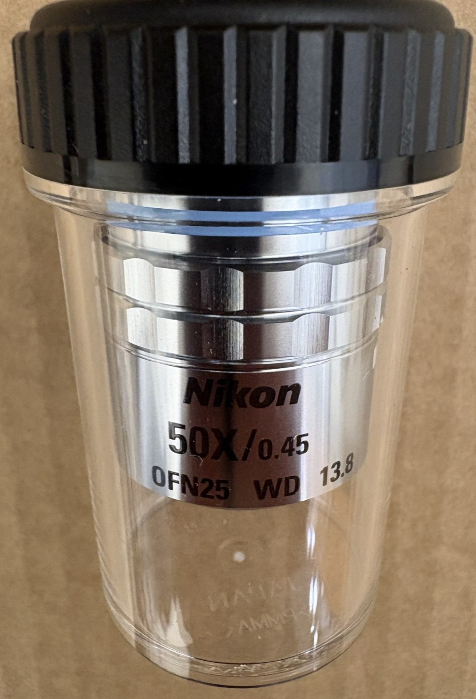 Nikon CF PLAN SLWD EPI 50X/0.45 W.D. 13.8 Objective