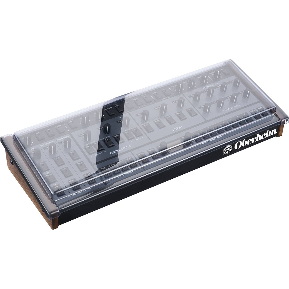 Decksaver Cover with Soft Fit Inserts for Oberheim OB-X8 Desktop Module Synthesi