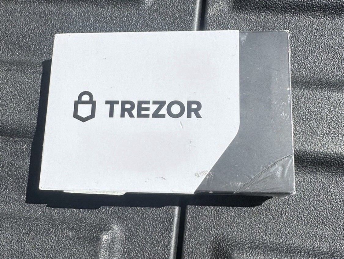 Trezor Model T - Cryptocurrency Hardware Wallet SEALED Brand New