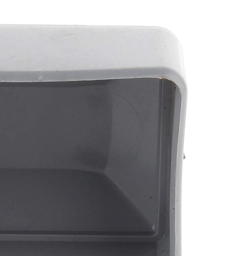 Fence Post Cap 60x80mm Fence Caps Grey Post Cap Pyramid Rechteckig