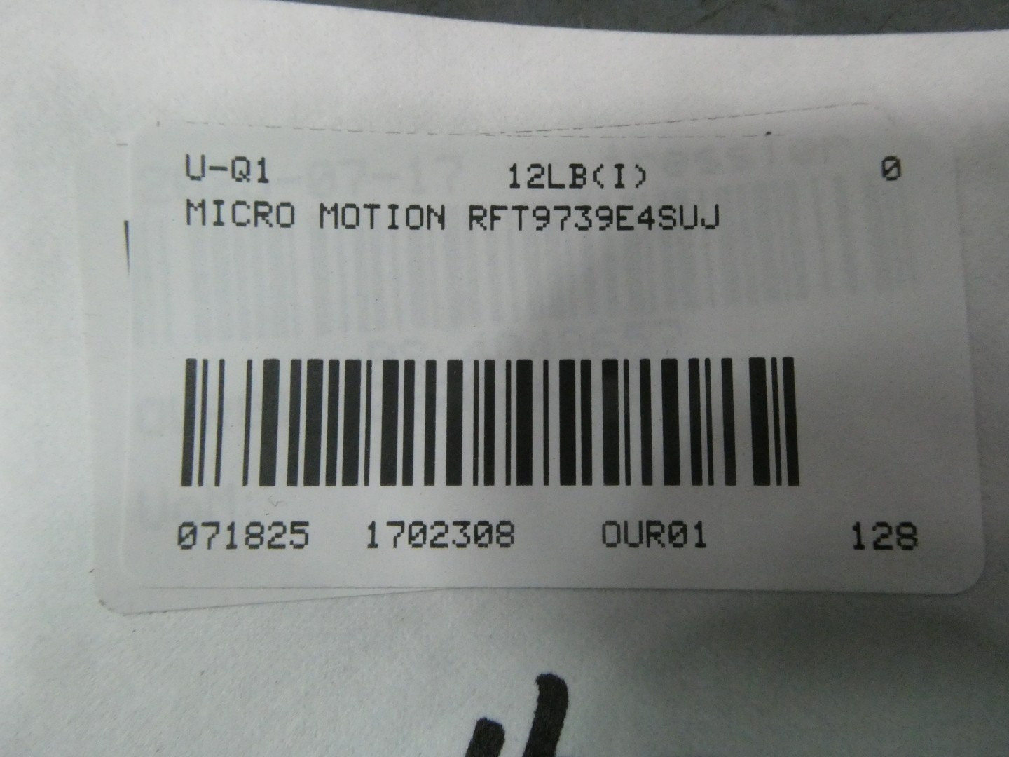 Micro Motion RFT9739E4SUJ Flow Transmitter 85-250v-ac