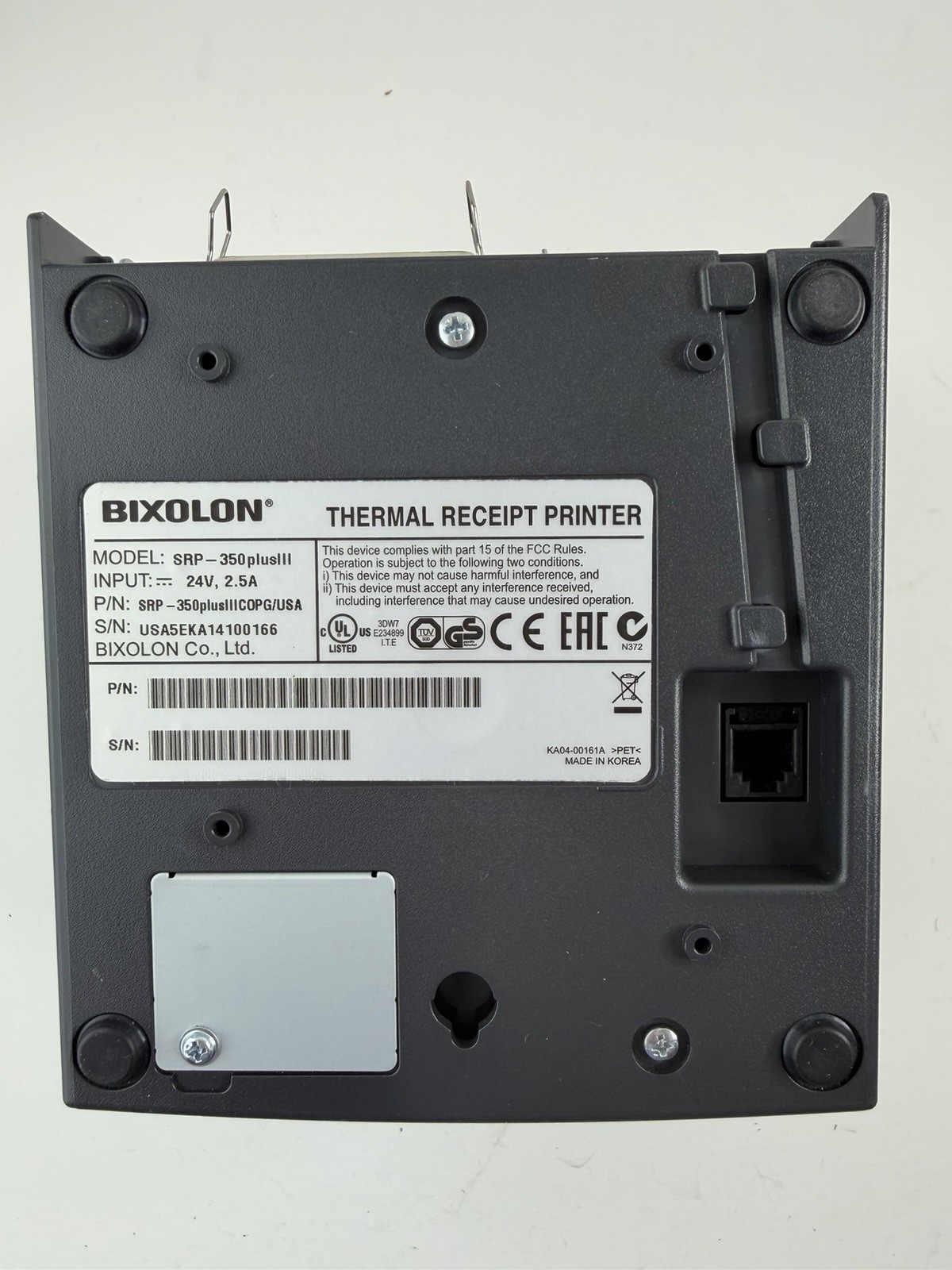 BIXOLON SRP-350PLUSIII Thermal Receipt Printer Serial/USB/Ethernet Connection