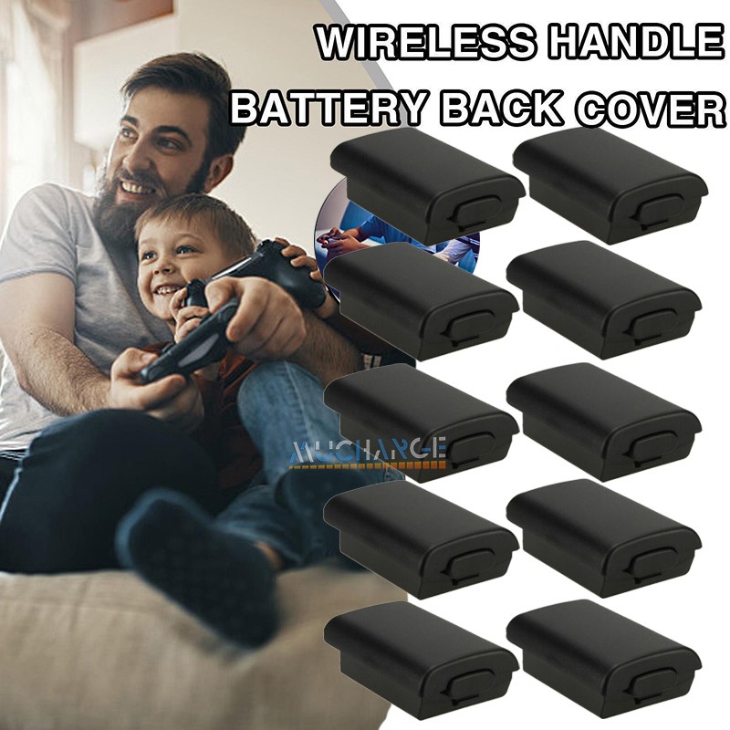 10Pcs AA Battery Back Cover Case Shell Pack For Xbox 360 Wireless Controller