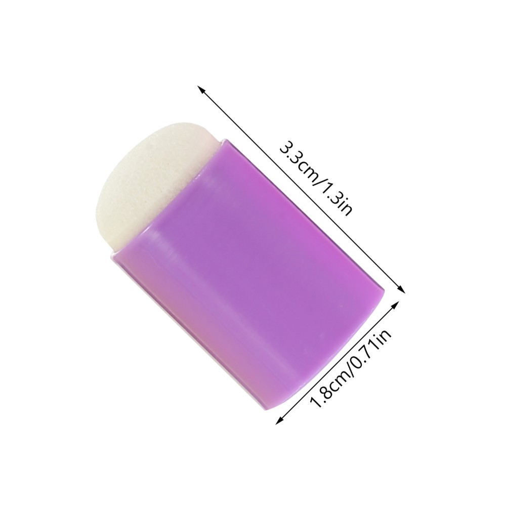 25 Pcs Finger Drawing Sponge Set Daubers for Stenciling Stamping Tools