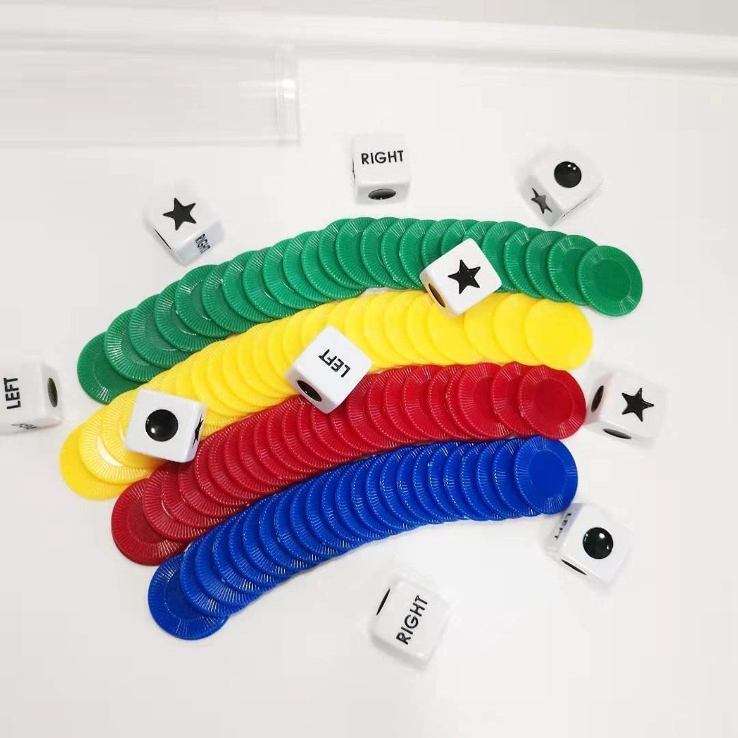 4 Pack Left Right Center dice Game Prime