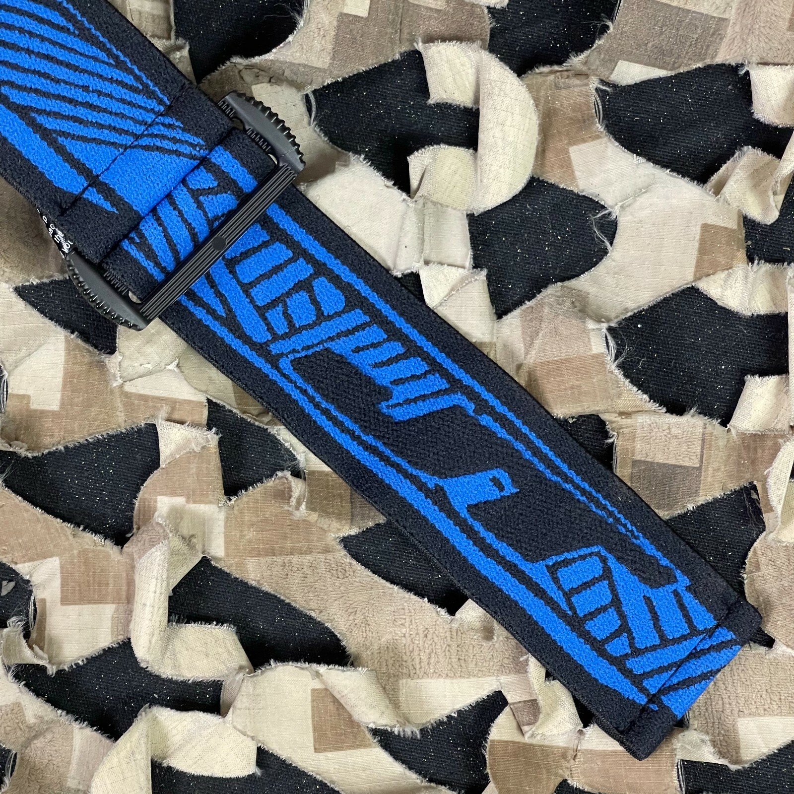 NEW JT ProFlex X/ProFlex Authentic Woven Goggle Strap - Blue/Black