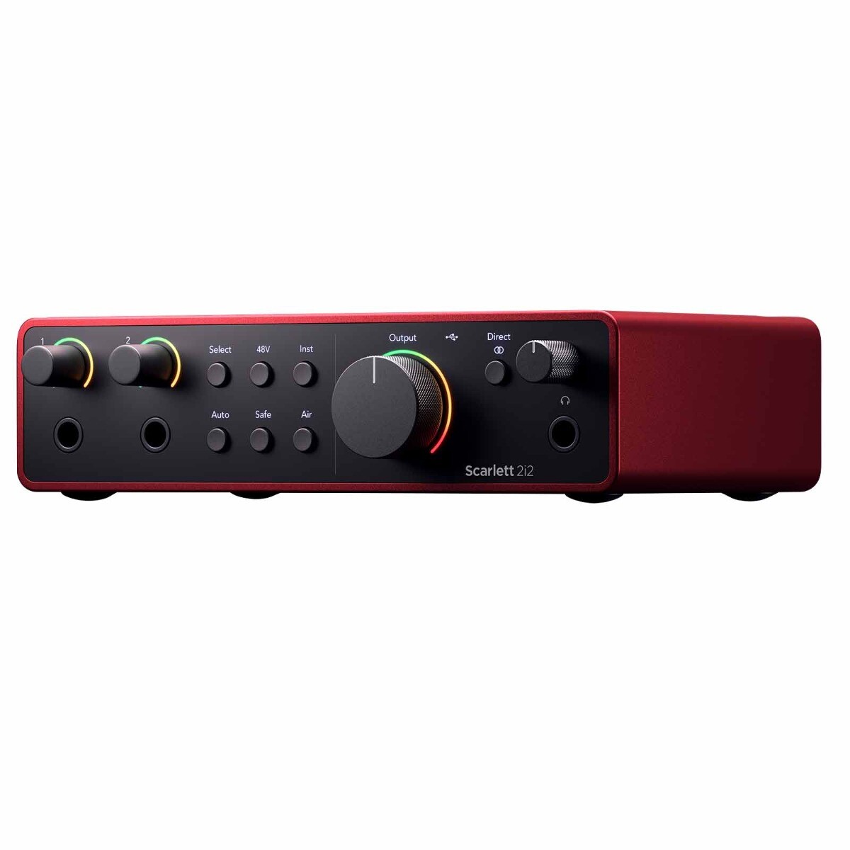 Focusrite Scarlett 2i2 Studio 4th Gen 2-in 2-out USB Audio Interface w Microp...