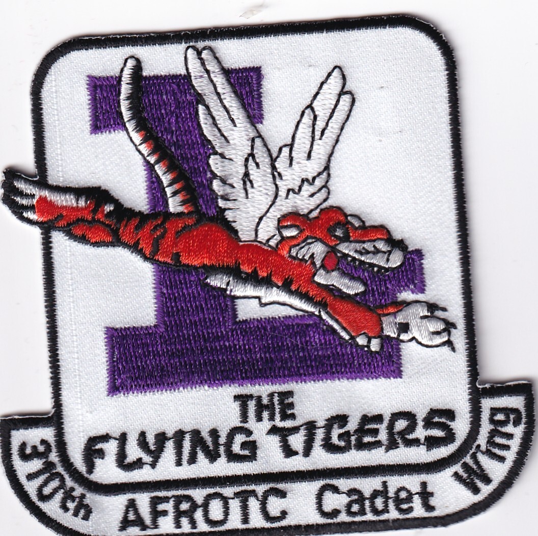 310th AFROTC Cadet Wing The Flying Tigers US Air Force patch