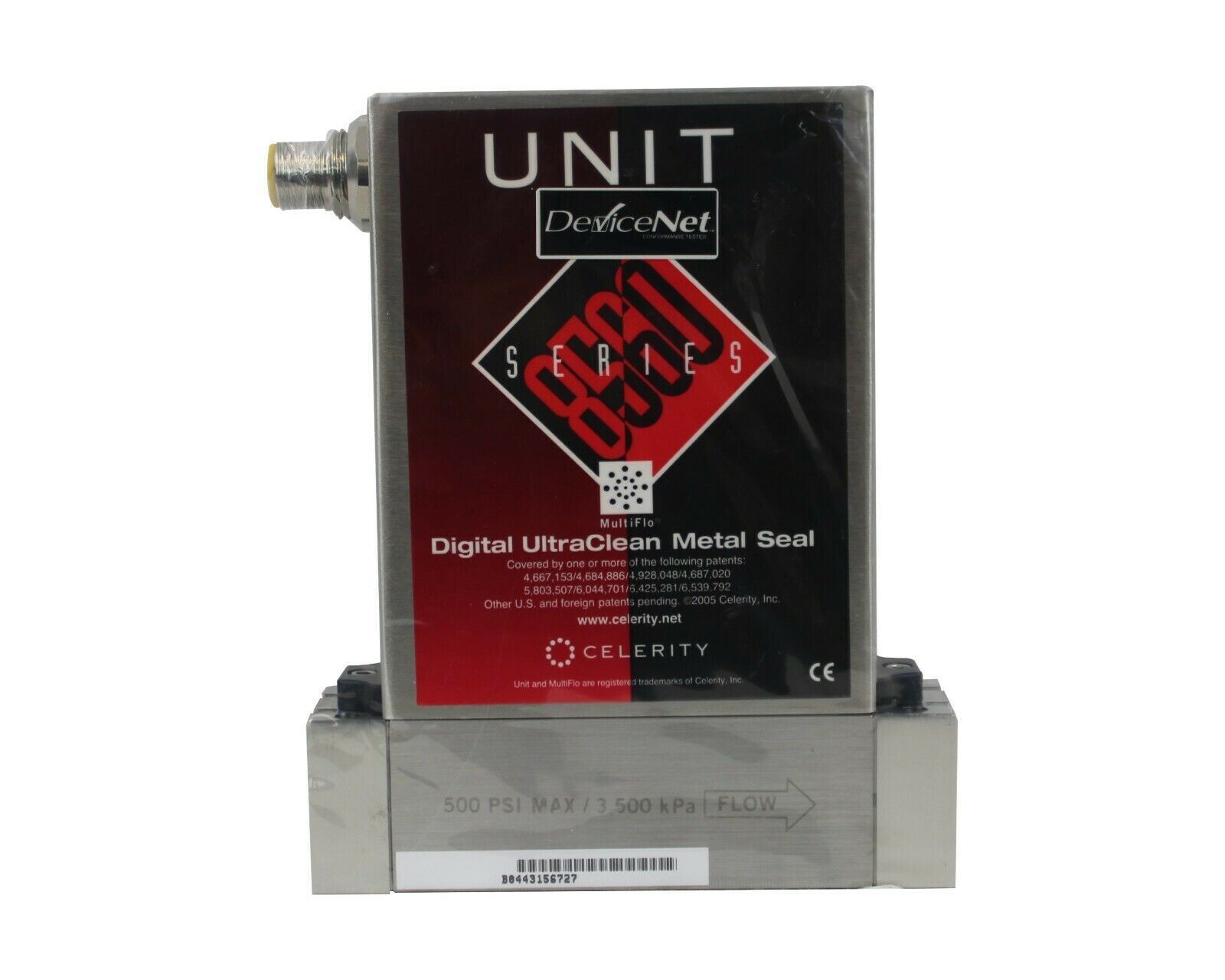 CELERITY UNIT 8560 MASS FLOW UFC-8565C MULTIFLOW MFLOSC16 0190-16331-04